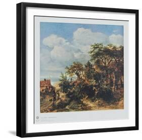 Cottage by the Sea-Jan Lievens-Framed Collectable Print