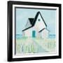 Cottage by the Sea-Phyllis Adams-Framed Art Print