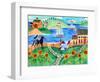 Cottage By The Sea-Cheryl Bartley-Framed Giclee Print