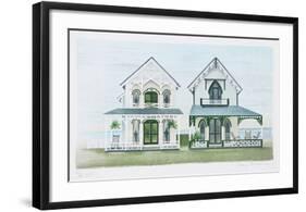 Cottage City-Mary Faulconer-Framed Limited Edition