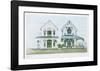 Cottage City-Mary Faulconer-Framed Limited Edition