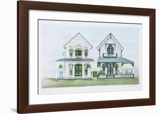 Cottage City-Mary Faulconer-Framed Limited Edition