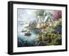 Cottage Cove-Nicky Boehme-Framed Premium Giclee Print