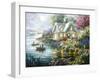 Cottage Cove-Nicky Boehme-Framed Giclee Print