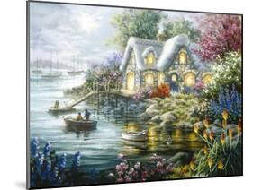 Cottage Cove-Nicky Boehme-Mounted Giclee Print