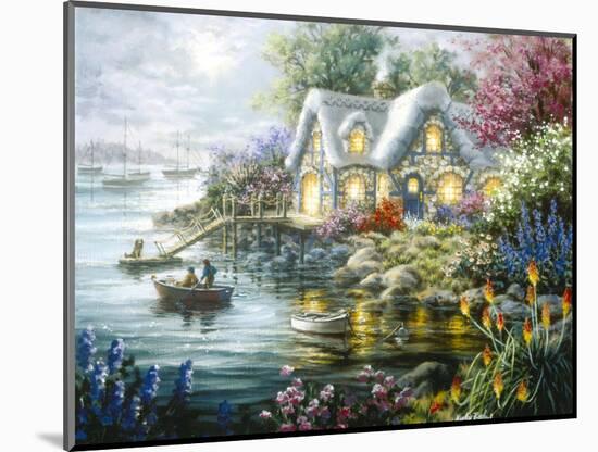 Cottage Cove-Nicky Boehme-Mounted Giclee Print