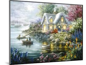 Cottage Cove-Nicky Boehme-Mounted Giclee Print