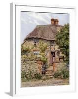 Cottage Door, Amberley, Sussex-Alfred Robert Quinton-Framed Giclee Print