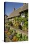 Cottage England-Charles Bowman-Stretched Canvas