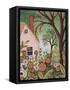 Cottage Garden 1-Karla Gerard-Framed Stretched Canvas