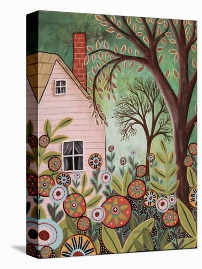 Cottage Garden 1-Karla Gerard-Stretched Canvas