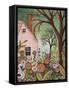 Cottage Garden 1-Karla Gerard-Framed Stretched Canvas