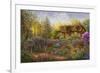 Cottage Garden in Full Bloom-Nicky Boehme-Framed Giclee Print