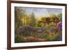 Cottage Garden in Full Bloom-Nicky Boehme-Framed Giclee Print