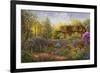 Cottage Garden in Full Bloom-Nicky Boehme-Framed Giclee Print