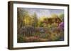 Cottage Garden in Full Bloom-Nicky Boehme-Framed Giclee Print