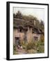 Cottage Garden, Selworthy, Somerset-Alfred Robert Quinton-Framed Giclee Print