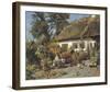 Cottage Garden-Peder Monsted-Framed Giclee Print