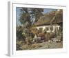 Cottage Garden-Peder Monsted-Framed Giclee Print