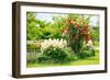 Cottage Garden-Alfons Rumberger-Framed Photographic Print