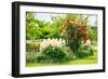 Cottage Garden-Alfons Rumberger-Framed Photographic Print