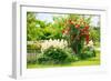 Cottage Garden-Alfons Rumberger-Framed Photographic Print