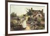 Cottage Garden-Ernest Walbourn-Framed Giclee Print