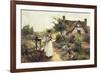 Cottage Garden-Ernest Walbourn-Framed Giclee Print