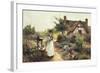 Cottage Garden-Ernest Walbourn-Framed Giclee Print