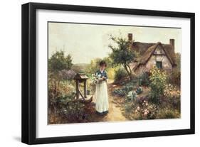 Cottage Garden-Ernest Walbourn-Framed Giclee Print