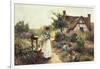 Cottage Garden-Ernest Walbourn-Framed Giclee Print