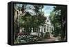 Cottage Gardens, Natchez, Mississippi-null-Framed Stretched Canvas