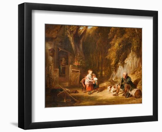 Cottage Hospitality-William Collins-Framed Giclee Print