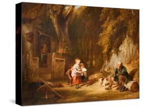 Cottage Hospitality-William Collins-Stretched Canvas