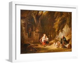 Cottage Hospitality-William Collins-Framed Giclee Print