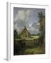 Cottage in a Cornfield, 1833-John Constable-Framed Giclee Print