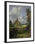 Cottage in a Cornfield, 1833-John Constable-Framed Giclee Print