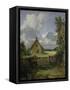 Cottage in a Cornfield, 1833-John Constable-Framed Stretched Canvas
