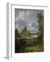 Cottage in a Cornfield, 1833-John Constable-Framed Giclee Print