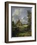 Cottage in a Cornfield, 1833-John Constable-Framed Premium Giclee Print