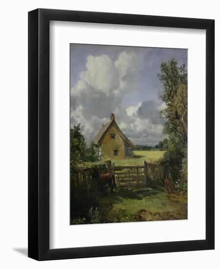 Cottage in a Cornfield, 1833-John Constable-Framed Premium Giclee Print