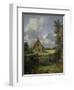 Cottage in a Cornfield, 1833-John Constable-Framed Giclee Print