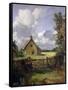 'Cottage in a Cornfield', 1833-John Constable-Framed Stretched Canvas