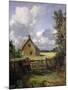 'Cottage in a Cornfield', 1833-John Constable-Mounted Premium Giclee Print