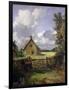 'Cottage in a Cornfield', 1833-John Constable-Framed Premium Giclee Print