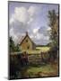 'Cottage in a Cornfield', 1833-John Constable-Mounted Giclee Print