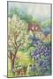 Cottage in a Garden with an Apple Tree and Lilacs-ZPR Int’L-Mounted Giclee Print