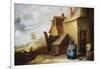 Cottage in a Landscape-David Teniers the Younger-Framed Giclee Print