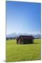 Cottage in Prealps Landscape, Fussen, Ostallgau, Allgau, Allgau Alps, Bavaria, Germany, Europe-Markus Lange-Mounted Photographic Print