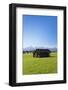 Cottage in Prealps Landscape, Fussen, Ostallgau, Allgau, Allgau Alps, Bavaria, Germany, Europe-Markus Lange-Framed Photographic Print